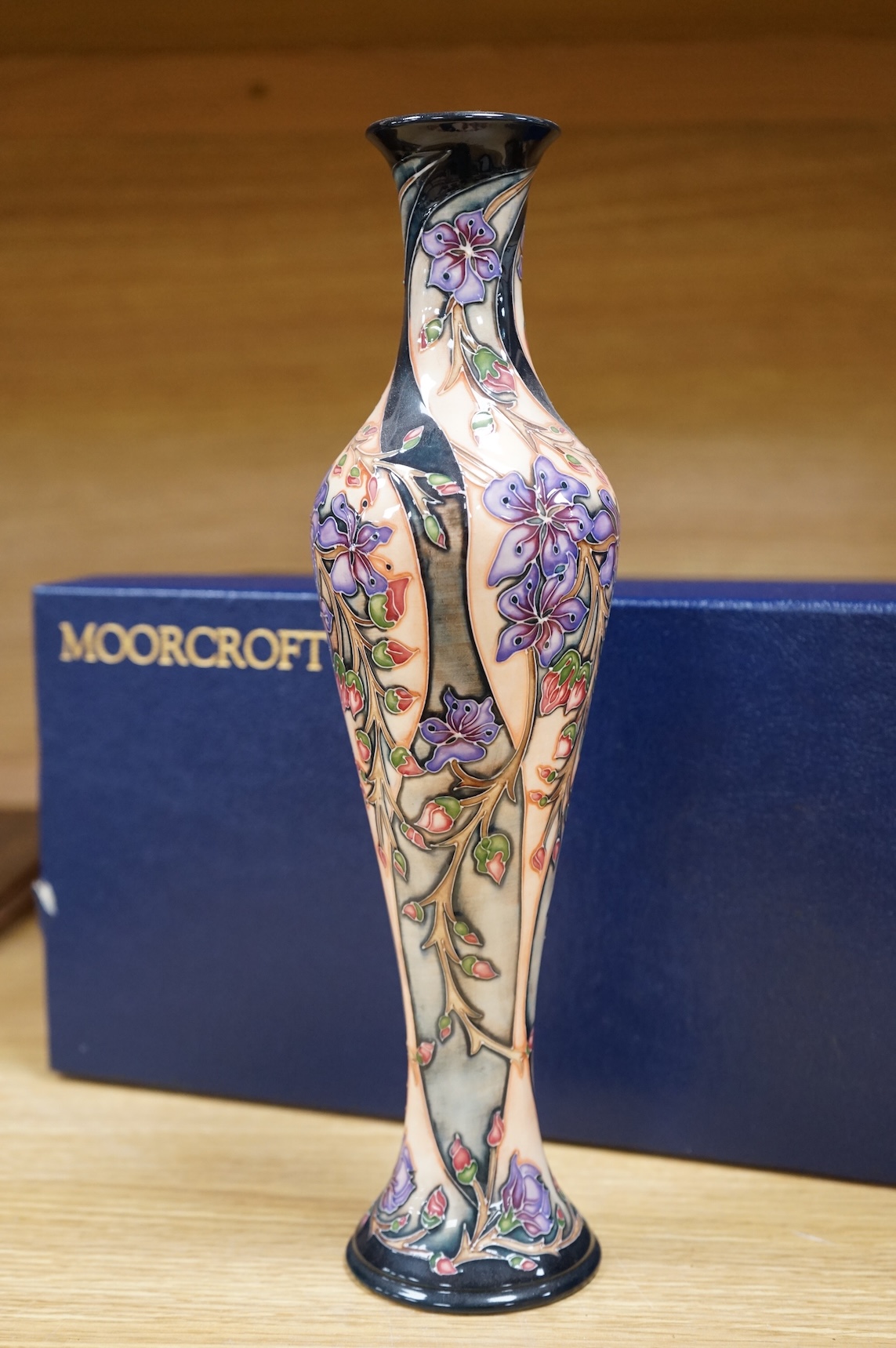 A Moorcroft, ‘Autumn Sunset’ vase by Rachel Bishop, 45/100, 2004